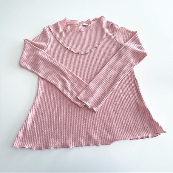 Reborn J // long sleeve pink top // Size Large // NEW! - Picture 2 of 7